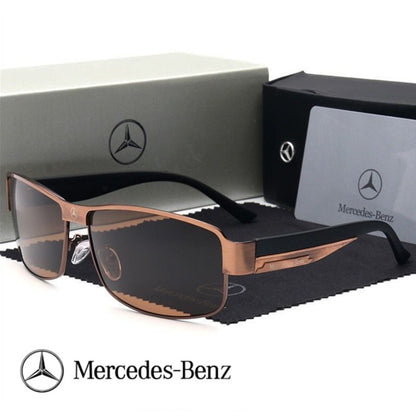 For Mercedes Benz A B C E S V Class GLB GLC GLE AMG Pilot SLK SLC ML Car High Men Anti Glare Driver Goggles Polarized Sunglasses