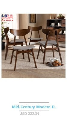 Rectangular Kitchen Dining Table Compact Design Farmhouse Style Reclaimed Wood Look Block Legs Seats 4 Indoor Use Dining Room