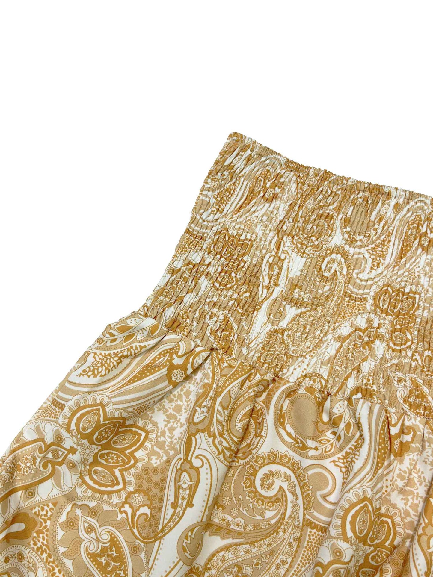 Vacation Style Stretchy Waist Long Maxi Skirt - Flowy Beach Skirt with Elastic Waistband