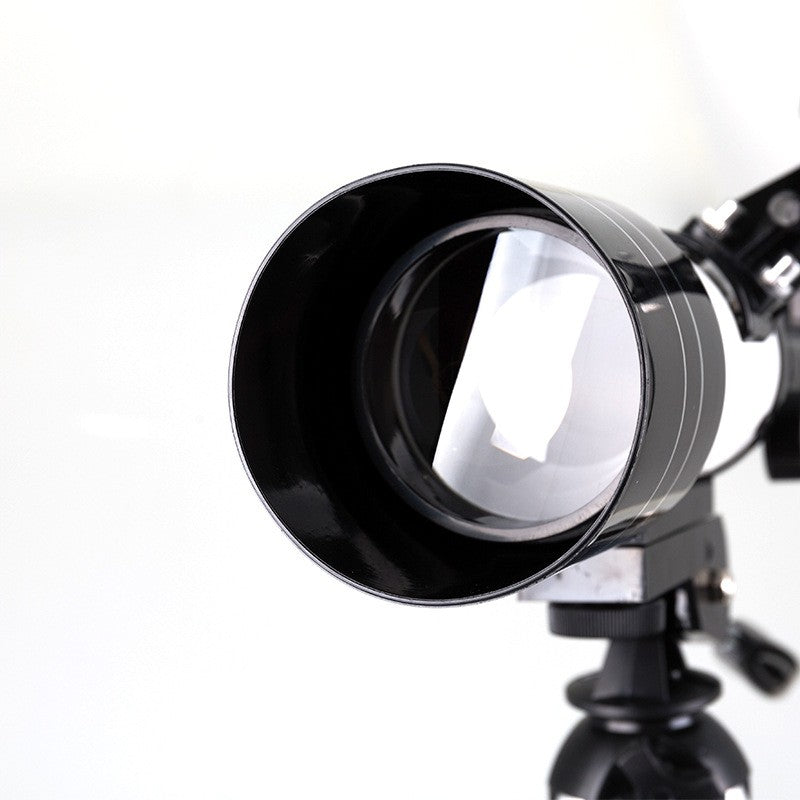 Telescópio 70mm Abertura 300mm para Iniciantes em Astronomia - Telescópio FM70300 com Tripé e Acessórios, para Observação da Lua e Estrelas