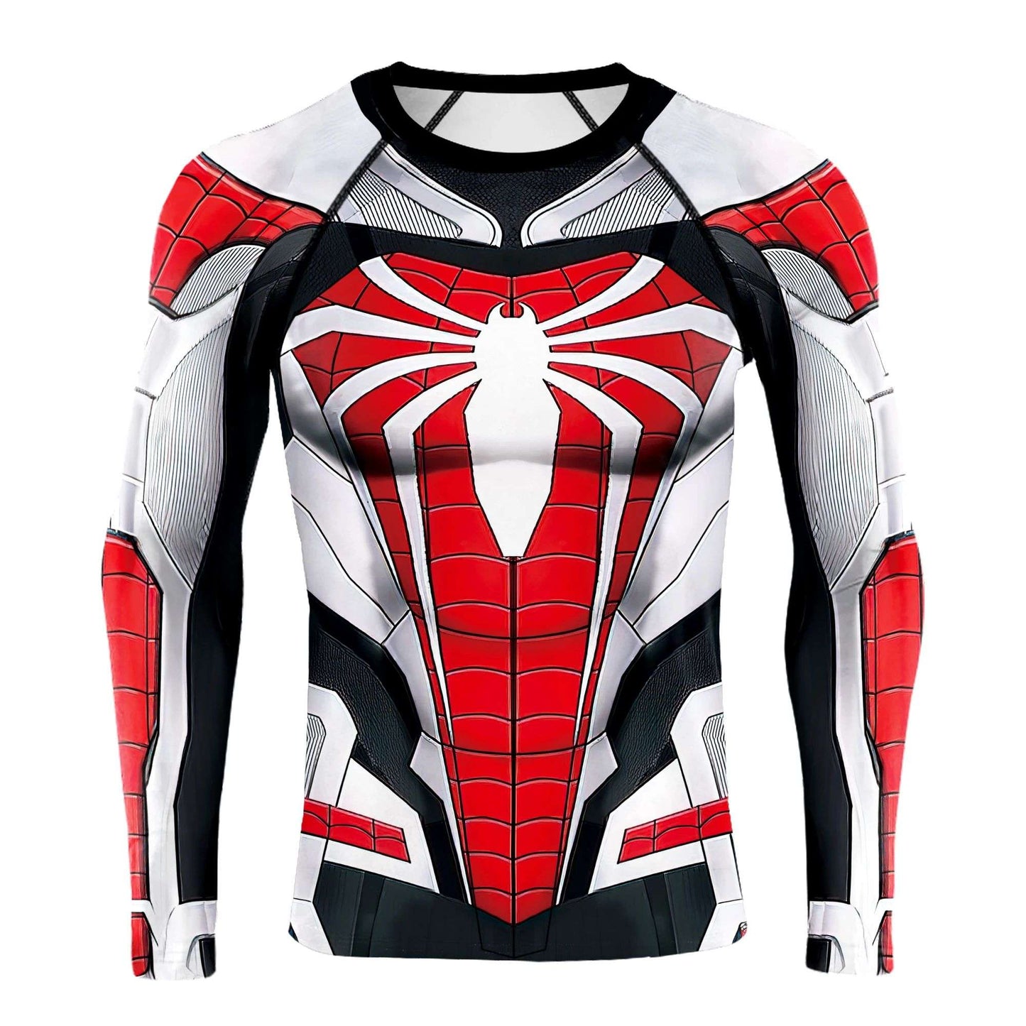 Men Gym T-shirts Superhero 3D Printed Cosplay Top Fitness Compression Tee Shirt Long Sleeve Elastic Sportwear Fashion Male Cloth