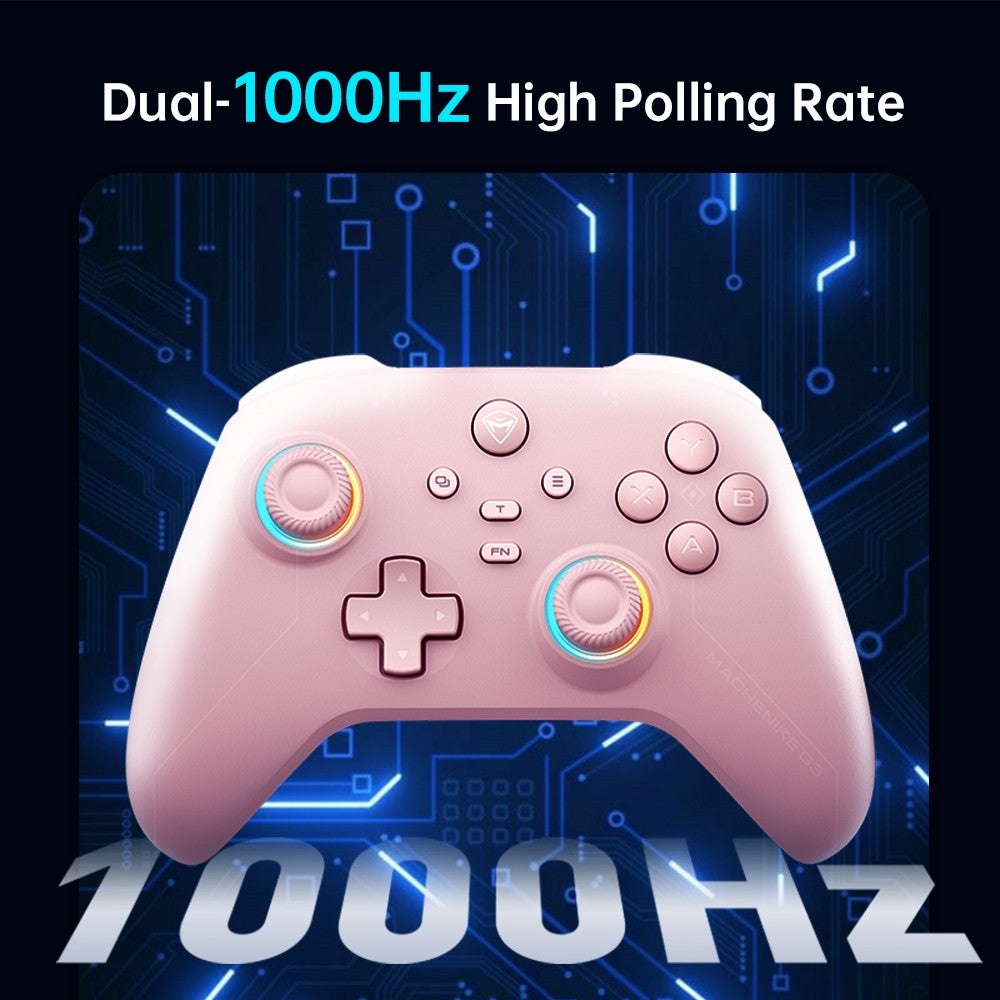 Machenike G3V2 G3Pro PC Gaming Controller Hall Joysticks Hall Effect Gamepad for Nintendo Switch iPhone Android Mobile Phone PC