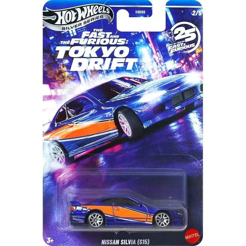 Nova Coleção de Carros Miniatura Hot Wheels Silver Series HNR88 Velozes e Furiosos Plymouth Alloy Diecast