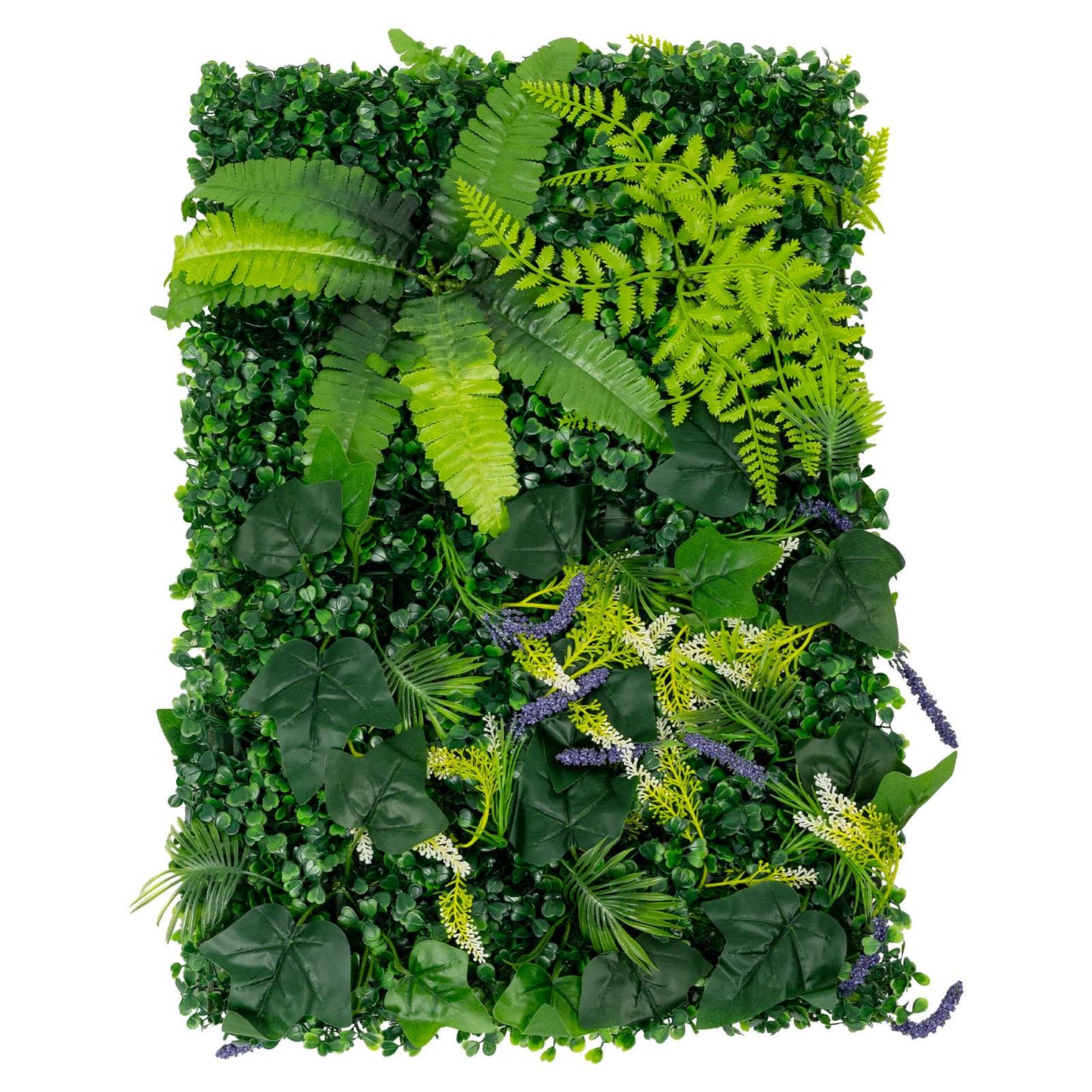 6 Pack Artificial Greenery Wall 60x40cm Faux Plant Panel for Garden Balcony Porch Wedding Party Indoor Outdoor Decoration