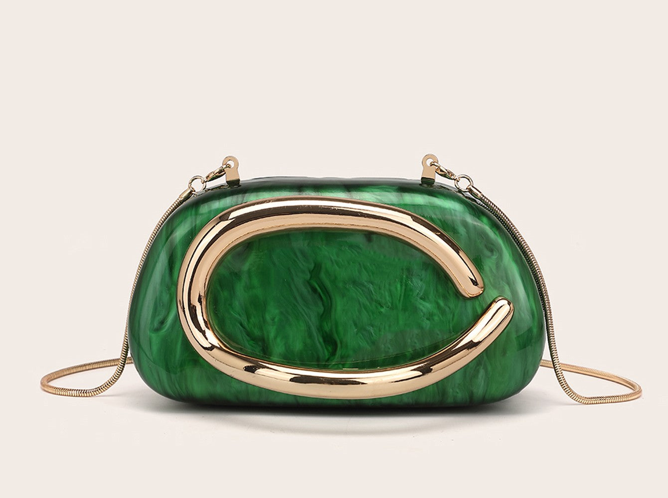 2025 Fashion Women Luxury Evening Banquet Clutch Bag Bride Metal Shoulder Wedding Purse Party Crossbody Day Closure Box Handbag