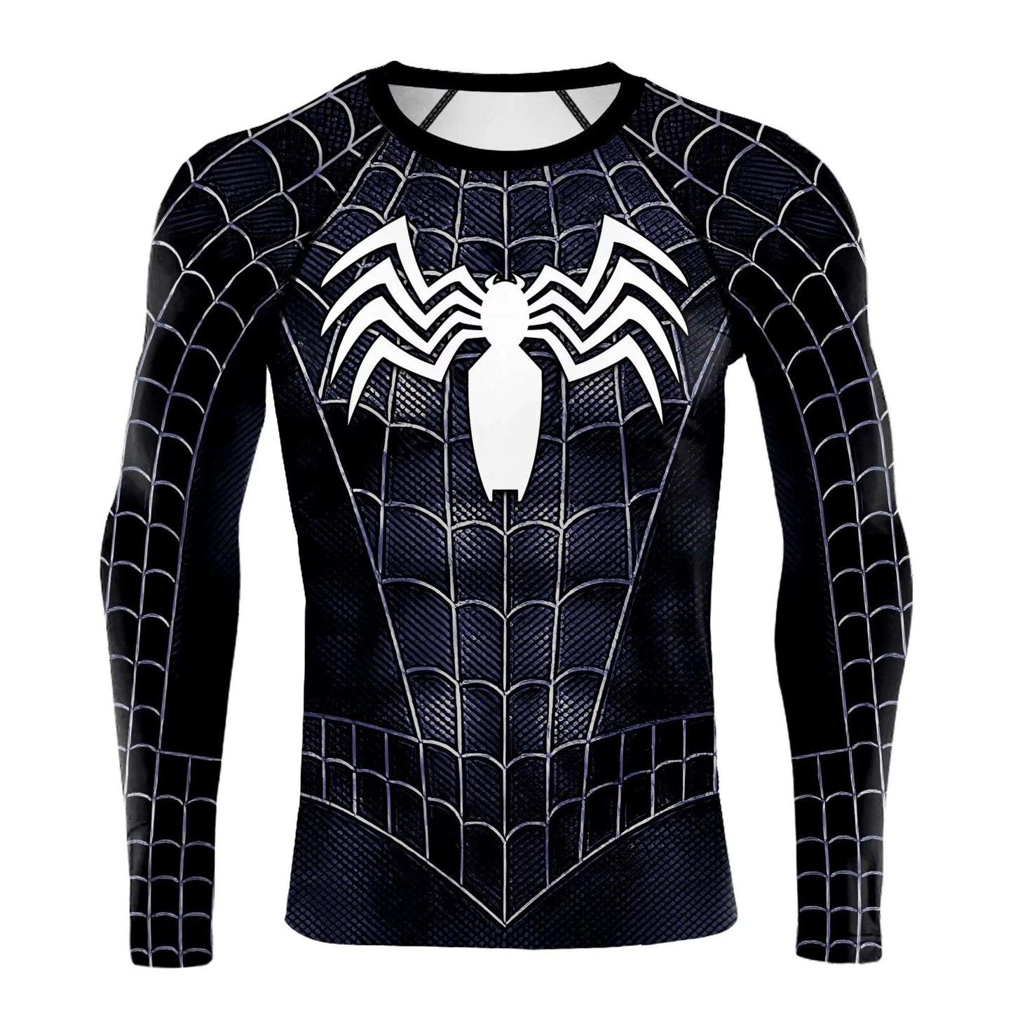 Men's Shirts Spider Role-playing Long-sleeved T-shirts Fitness Sportswear Halloween Costumes Streetwear Party Wear  Harajuku