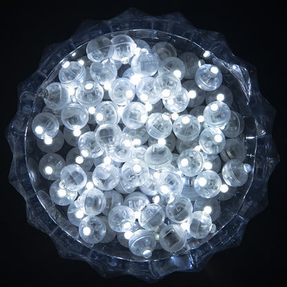 50/100/150/200/300pcs Tumbler Round Ball Light Balloon LED Flash Luminous Lamps Lantern Light for Wedding Party Birthday Decor
