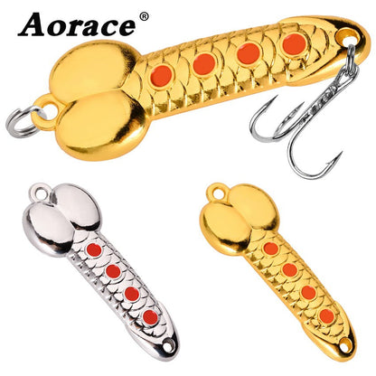1PC Colher de Pesca Premium 5/7/10/15/20G Jigs Metálicos para Pesca de Truta em Água Doce - Lance com Precisão e Pesque Mais Peixes