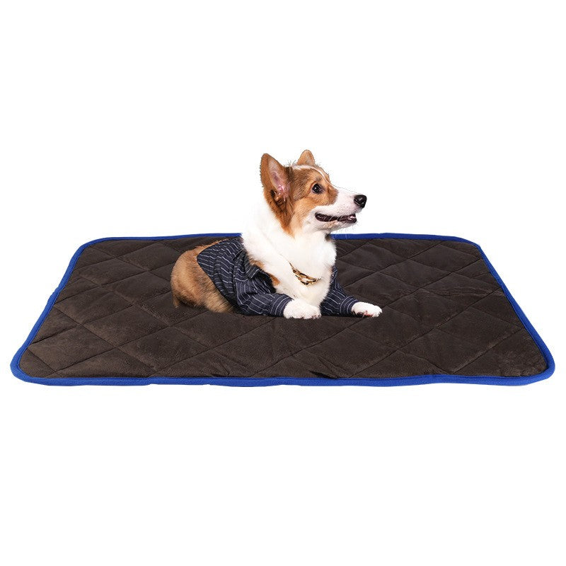 Almofada para Cama e Tapete para Pets 40x50CM Ninho de Gato e Cão Grosso Quente Almofada Térmica para Dormir Tapete Térmico Antiderrapante para Pets Macio Inverno