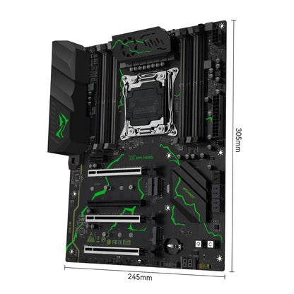 MACHINIST X99 Motherboard LGA2011-3 kit Set Intel Xeon E5 2680 V4 CPU DDR4 2*8GB RAM NVME M.2 Four channels MR9s supports TPM2.0