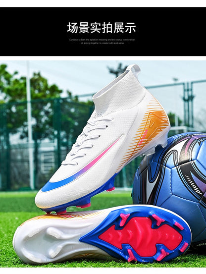 TF/FG Men Soccer Shoes Society Cleats Professional Indoor Football Field Boots Fast Training Outdoor Football Shoes Sneaker