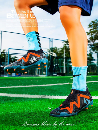 Men Society Soccer Shoes Cleats Professional Football Field Boots Fast Grass Training Football Shoes High Quality Sneaker Match