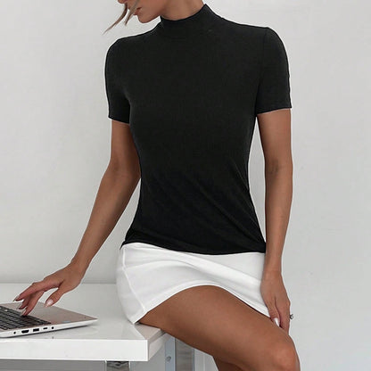 New Spring and Summer Workplace Commuter Office Woman Elite Style Contrast Color