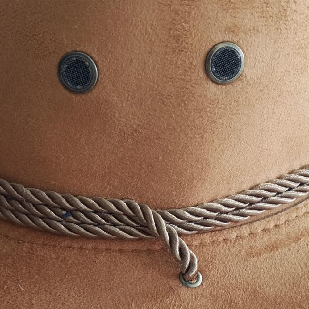 Color Men Western Cowboy Hat Big-edge Gentleman Cowgirl Jazz Gifts West Cowboy Hat For Men Color Mongolian Caps