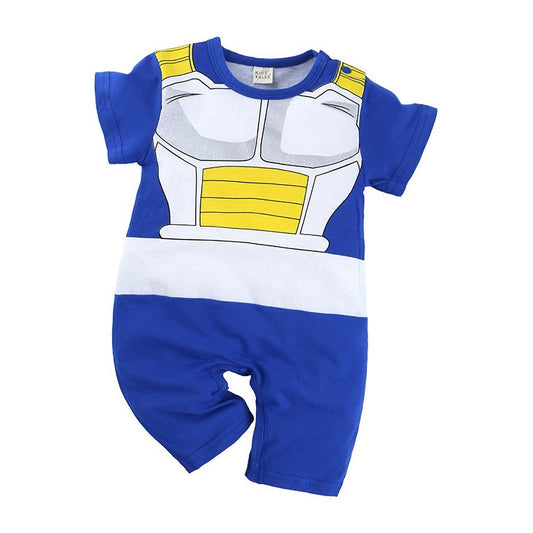 Newborn Costume Baby Anime Romper Boy Kakashi Akatsuki Chopper Zoro Vegeta Cosplay Clothes Infant Jumpsuit Clothes 0-18 Months