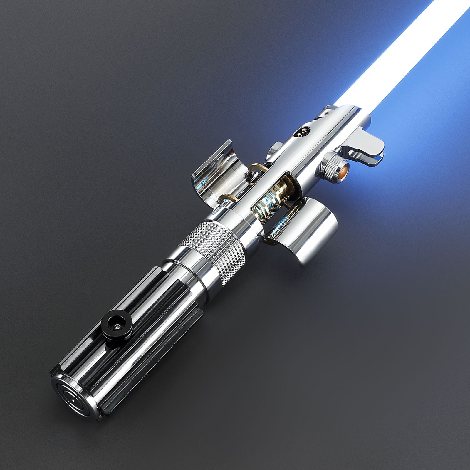 DamienSaber Anakin EP3 Lightsaber Xeno3.0 Sensitive Pixel Smooth Swing Light Saber Heavy Dueling Metal Hilt with Bluetooth