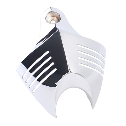 Mptprcycle Chrome Twin Horn Cover Cowbell For Harley Big Twins V-Rods 1992-2020