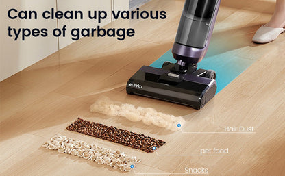 Sejoy 110/220v Corded Vacuum Cleaners 15Kpa Powerful Suction 600W Motor Stick Handheld Vacuum Cleaner for Home Pet Hair Carpet