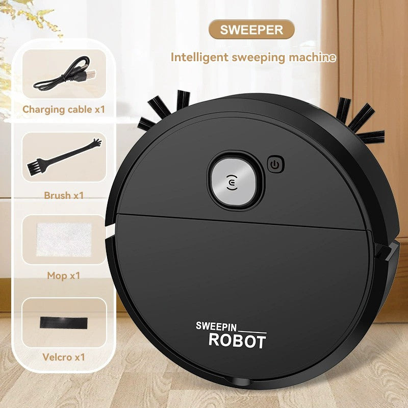 4000Pa Robot Vacuum Cleaner 3-in-1 Sweeping Mopping Robot Strong Suction Quiet Auto Cleaner for Home Dust Pet Hair Floors & Rugs