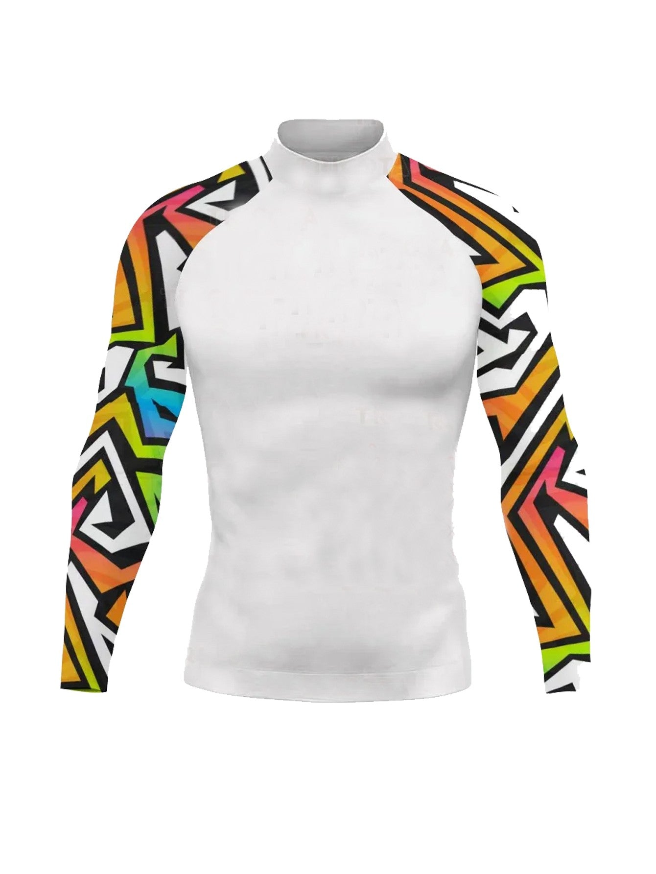 Men's Rashguard Surfing Shirt Quick Dry Long Sleeve Lycra Sun Screen Beachwear Surf Sweatshirt UV Protection Swimwear