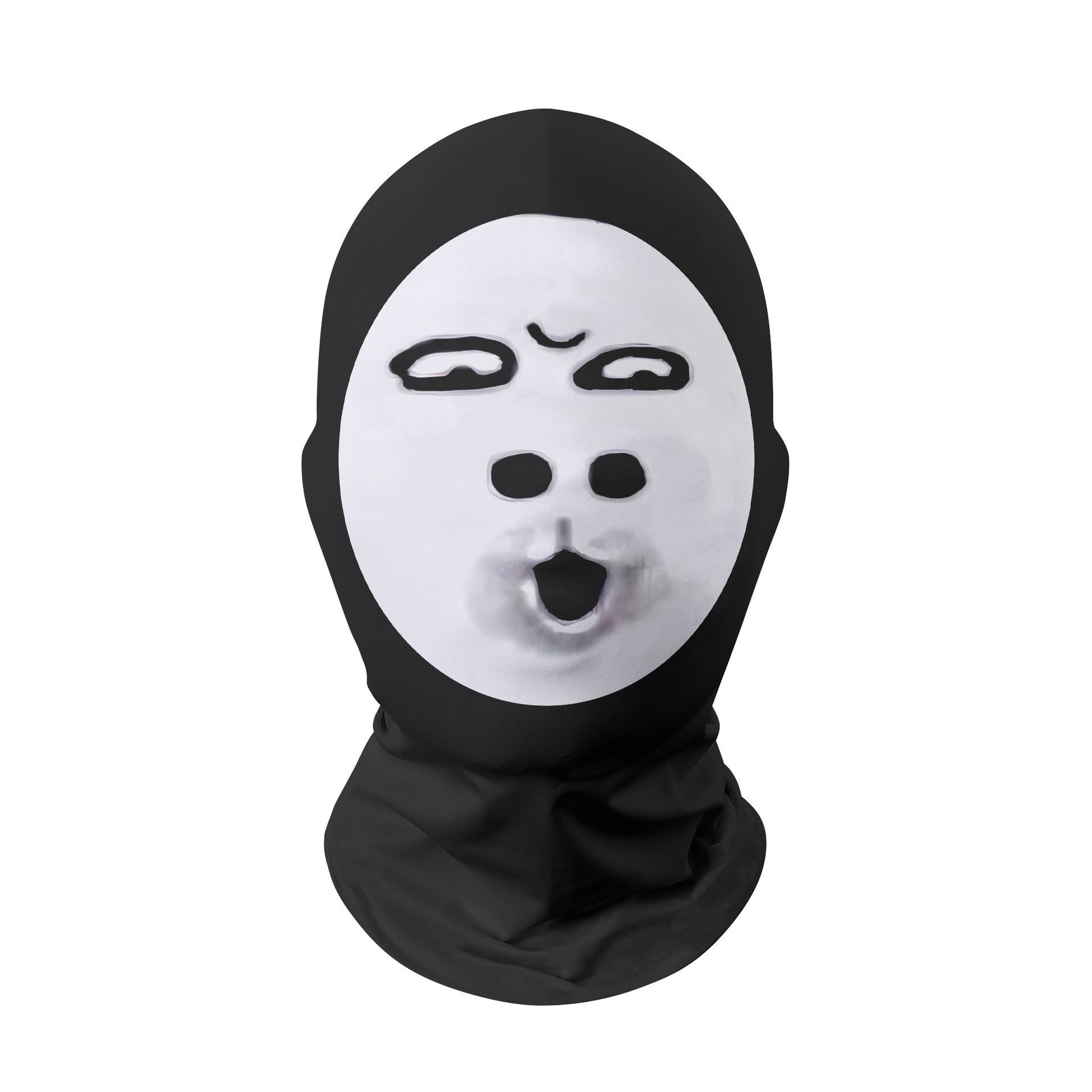 Full Face Mask for Halloween Cosplay Party Balaclava with Celebrity Face Mesh Visualized Elastic Headwear Christmas Gifts