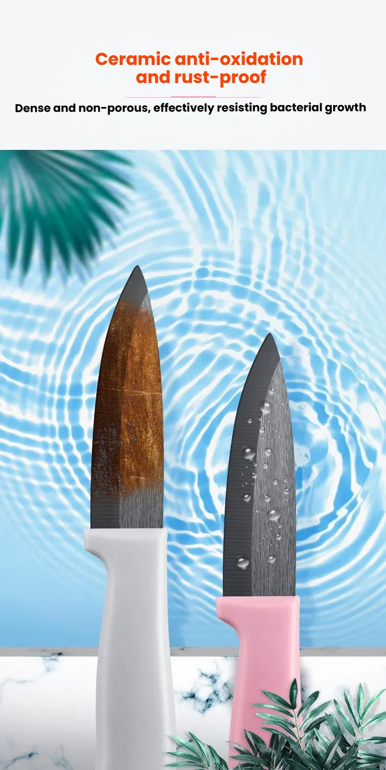 Portable Food Safety Black Zirconium Ceramic Fruit Peeling Knife With A Safety Blade Guard Cover Suitable For Kitchen Use
