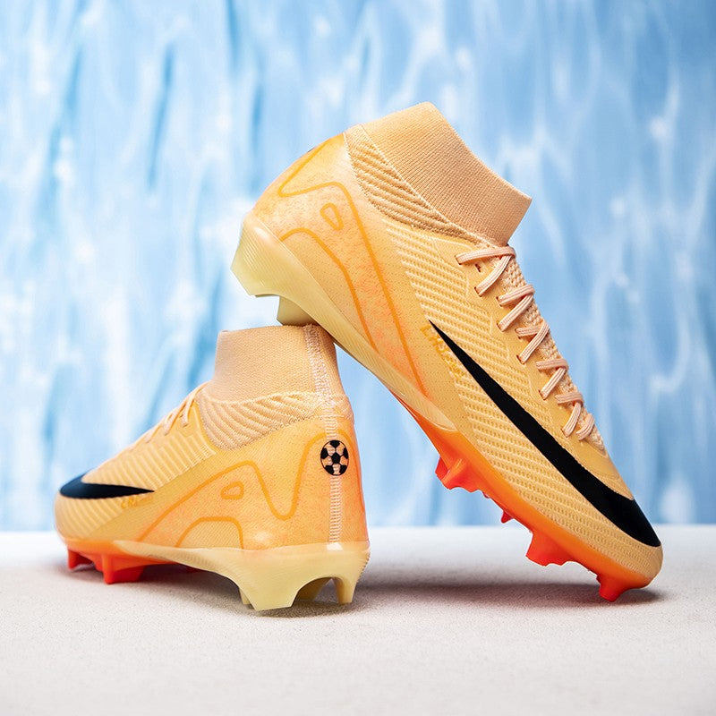 New Men's Football Boots Non-Slip Soccer Shoes Cleats Wholesale Training FG Top Quality Sneakers Drop Shipping Unisex Adult