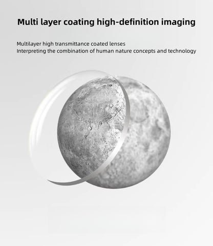 Telescópio Astronômico de Alta Ampliação e Observação Lunar Profissional Infantil de Alta Potência e Alta Definição para Uso Externo