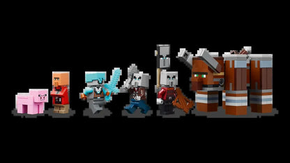 LEGO Blocos de Montar Meu Mundo Posto Avançado Predador e Blocos de Montar Clássicos Predador Brinquedos Presentes Infantis