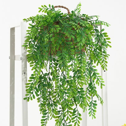 Artificial ivy Plants Plastic Leaf Wedding New Year Christmas Party for Home Room Balcony Garden Office desk Decoration supplies
