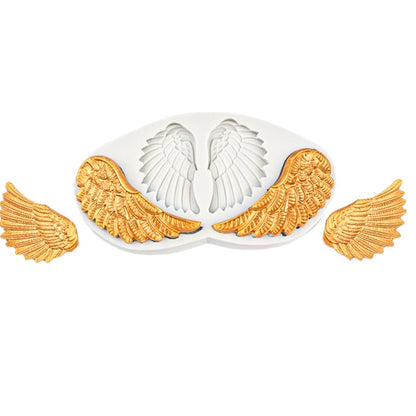 Angel wings Silicone Mold Fondant Mold Cake Decorating Tools Chocolate Gumpast Mold Sugarcraft Resin Clay Kitchen Baking Tool
