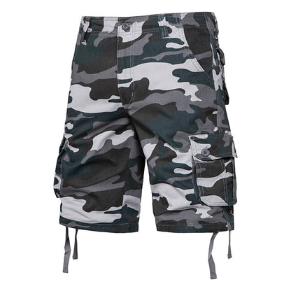 Loose camouflage beach five pants men's summer cotton thin section in the pants summer work casual shorts
