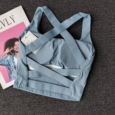 Seamless Sports Bra Seamless Sports Bra Sexy Yoga Fitness Top Sports Running Underwear Push-Up Bra Sportswear Bralette Female