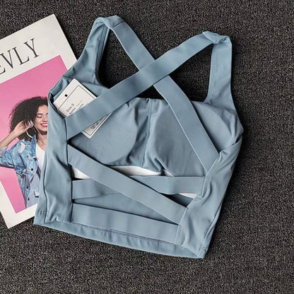 Seamless Sports Bra Seamless Sports Bra Sexy Yoga Fitness Top Sports Running Underwear Push-Up Bra Sportswear Bralette Female