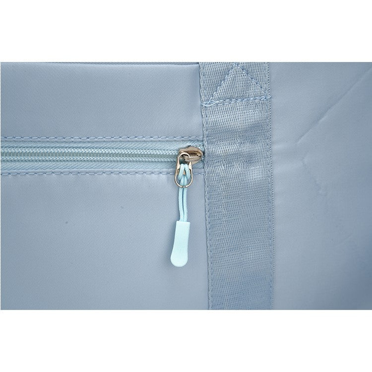 Large capacity travel bag, sports fitness backpack, with independent shoe cabinet, zipper closure, suitable for short-term and l