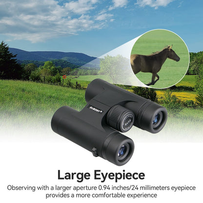 Binóculos Svbony F9333A/F9333B 10X42/8X32 Telescópio Potente Profissional HD De Longo Alcance Equipamento de Acampamento Para Viagens e Sobrevivência