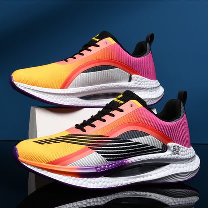 Ultra Light Comfortable Men's Sports Training Shoes Men’s Running Shoes Breathable Thick Sole Shock-absorbing Marathon Sneakers