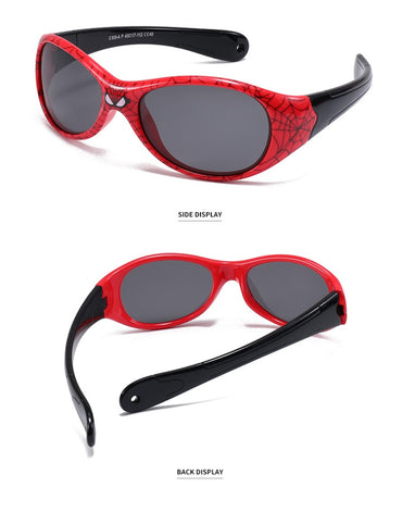 Marvel Spiderman Sunglasses Avengers Figure Cartoon Fashion Sunglasses Kids Cute Goggle Plastic Toys Boys Girls Birthday Gifts