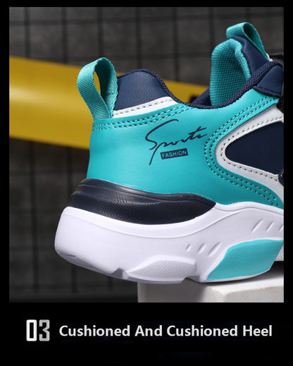 New Children's Leather Casual Shoes For Boy Girls Sneakers Breathable Kids School Walking Non-slip Sport Running Shoes Outdoor