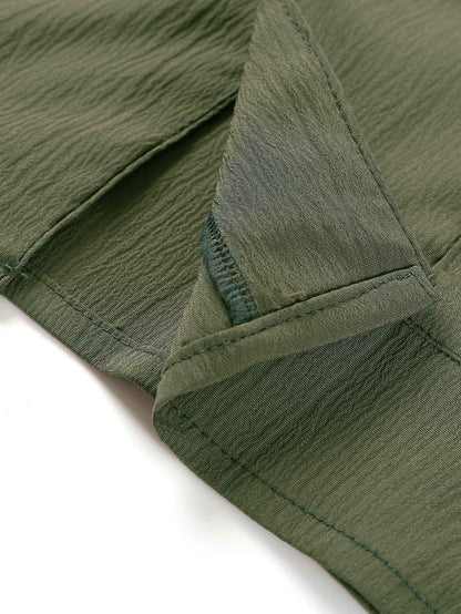 2025 Men's Casual Lapel Long Sleeve Shirts Tops Solid Loose Oversized T Shirt Men Cotton Linen Shirt Fashion Hawaiian Shirt Male