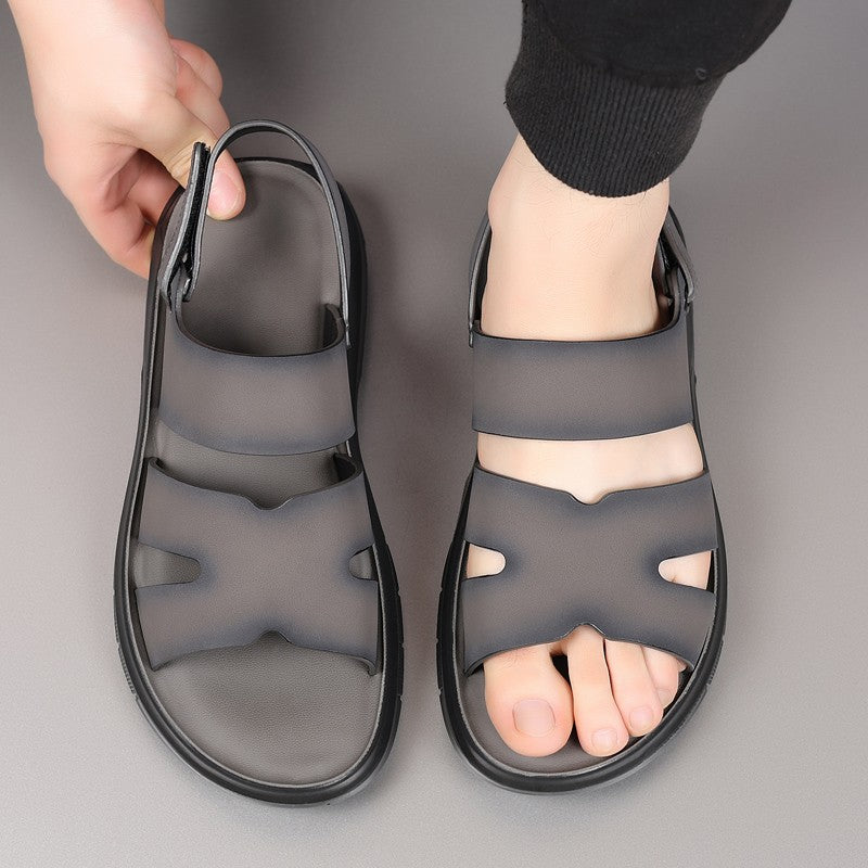 Soft Sole Outdoor Sport Slide Sandals Luxury Brand Male Slippers Men's Summer Comfortable Beach Sandals Non-Slip Walking Shoes