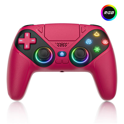 Controller For Playstation 5 PS5/PS5 Pro/Slim/PC,RGB Wireless Gamepad W/Hall Effect Trigger Marco/Turbo Anti-Drift Game Joystick
