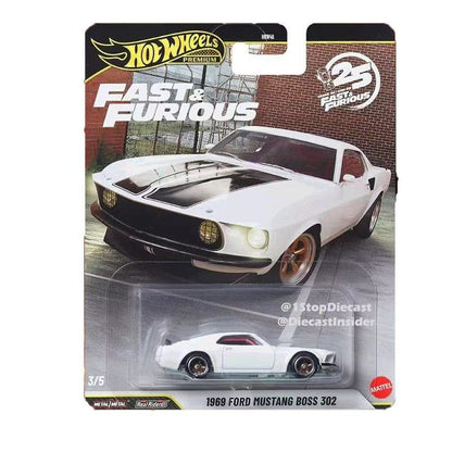 Novo Conjunto Hot Wheels 1:64 Velozes e Furiosos 25º Aniversário Mitsubishi Mercedes Mustang Etc Carros Veículos Clássicos Colecionáveis