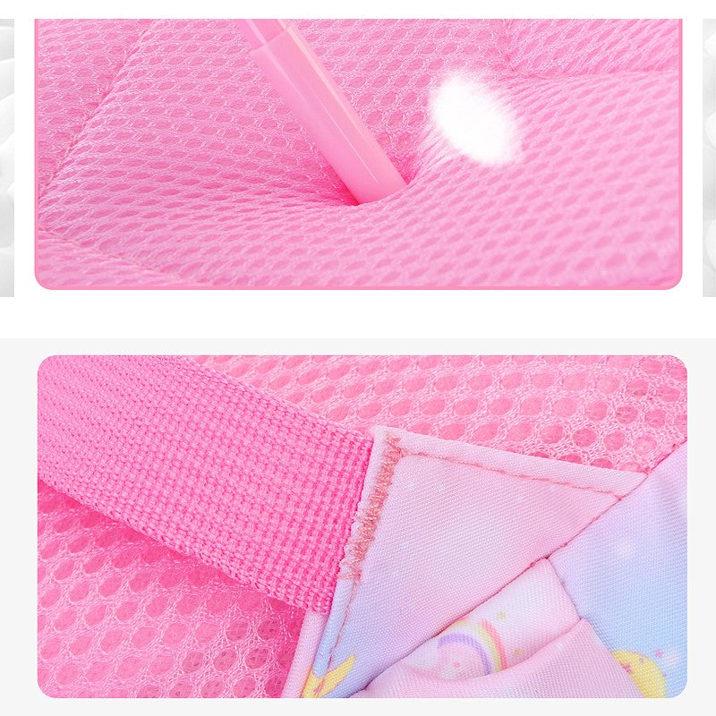 Fashion Moon Rainbow Girl School Bag Children Kid Backpack Cute Waterproof Large Capacity Gradient Pink Teenage Travel Backpack