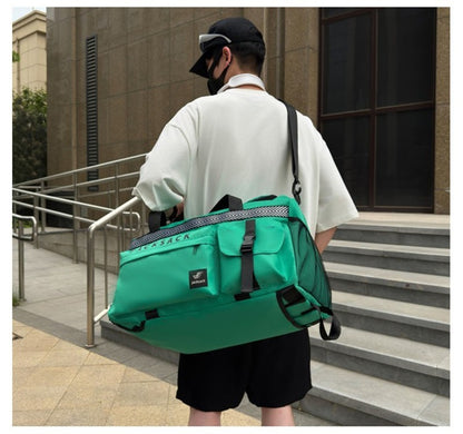 Fashion Travel Duffel Bag Short Trip Backpack for Airlines Carry On Bag Lightweight Multifunctional Large Capacity Sports Bag