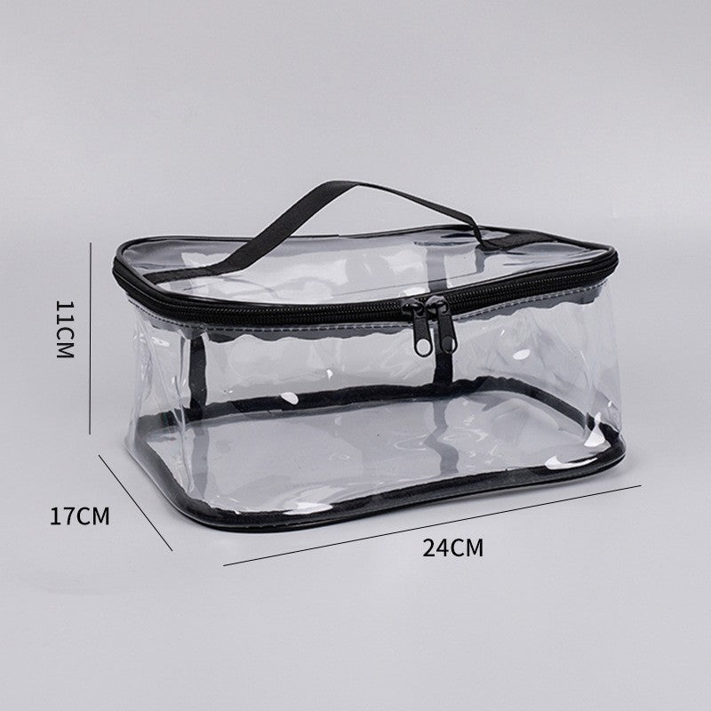 Transparent Mesh Zipper Toy Storage Bag - Large Capacity Puzzle and Block Organizer, Ideal for Toy and Building Block Storage So