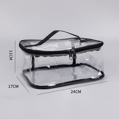 Transparent Mesh Zipper Toy Storage Bag - Large Capacity Puzzle and Block Organizer, Ideal for Toy and Building Block Storage So