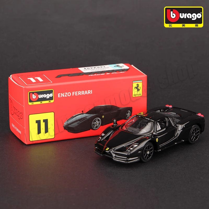 1:64 Bburago Ferrari SP3 812 SF90 F12Tdf F40 488GTB Coleção Modelo de Carro Miniatura Carros Die-Cast Modelos de Carro de Brinquedo Presentes Atacado