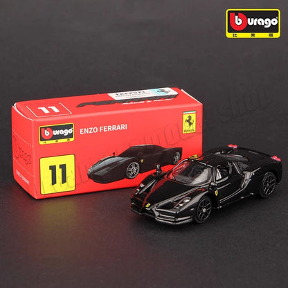 1:64 Bburago Ferrari SP3 812 SF90 F12Tdf F40 488GTB Coleção Modelo de Carro Miniatura Carros Die-Cast Modelos de Carro de Brinquedo Presentes Atacado