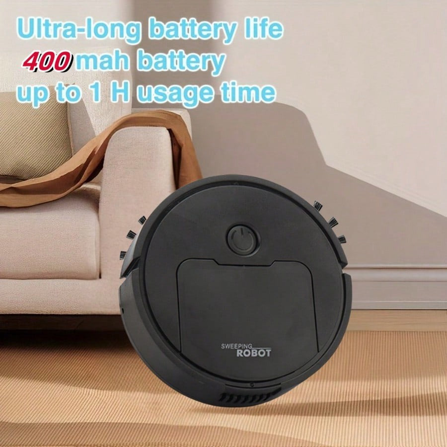 3-In-1 Robot Vacuum & Mop Combo, Strong Suction for Pet Hair & Hard Floors